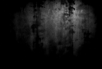 Black wall texture background, grainy texture background