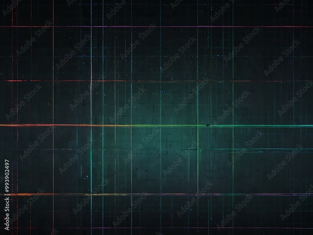 Aufkleber pixelated grid with subtle digital noise.