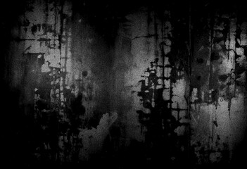 Black wall texture background, grainy texture background