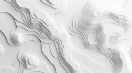 Obraz premium Topography chart: mountain terrain. Muted lines backdrop. Contour maps