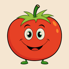 cartoon tomato