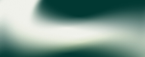 Dark green white, noise grainy grungy empty space, spray texture color gradient, shine bright light and glow, a rough abstract retro vibe background template