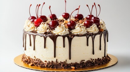 The Delicious Chocolate Cherry Cake