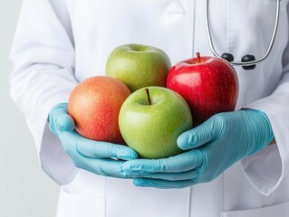 Patient holding a clear liquid diet chart before colonoscopy, pre-procedure preparation, colorectal cancer, patient care