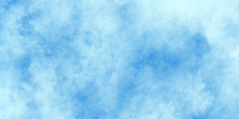 texture blue white paper background, Blue watercolor cloudy sky background, Blue clouds on the sky with soft natural cloudy stains, Watercolor painting with gradient painted cloudy blue texture.