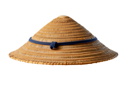 woven straw hat with wide brim