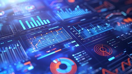 Illustrate a large industrial SCADA system controlling and monitoring a city's power grid, ensuring stable electricity distribution