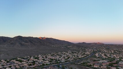 Ahwatukee Skyline Near Phoenix, Arizona