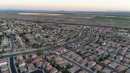 Phoenix Arizona Neighborhood - Drone 