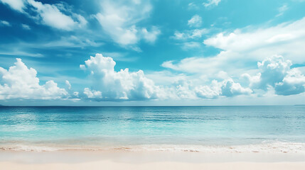 Fototapeta premium The island, Bright blue sea and wooden boat the tourism. Clear water
