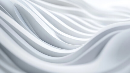 Obraz premium Abstract White Fabric Swirls, Fabric Texture, Abstract Background,