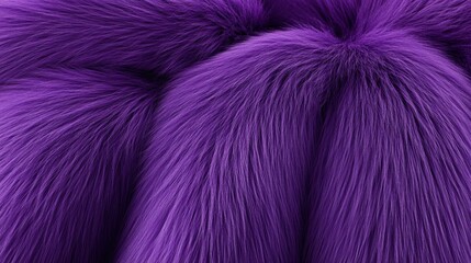 Fototapeta premium Vibrant Purple Fur Texture Close-up for Background or Detail