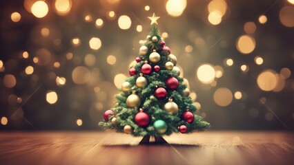 christmas tree with lights