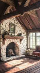 Whimsical Fairy Tale Cottage Interior Design