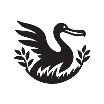 recommend clip art: Unique Dodo Silhouette Vectors for Creative Graphic Design Projects