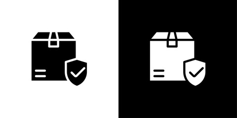 Obraz premium logistics management icon set vector illustration