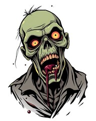 zombie. scary halloween monster. halloween monster face. scary halloween zombie. zombie with a skull. zombie with a gun. zombie with a smile