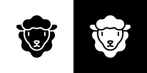 sheep icon set vector illustration © Mincraft