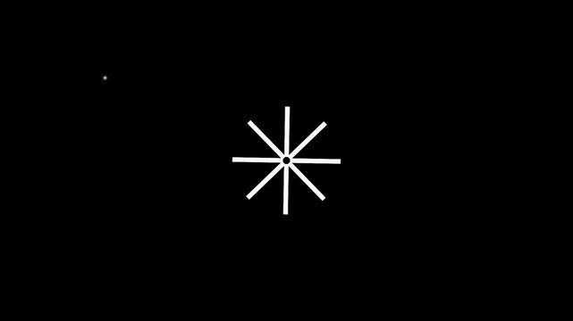 Glowing circle blast, 4k alpha channel video, circle electric spark effect loop animation. Explosives in black screen background video.
