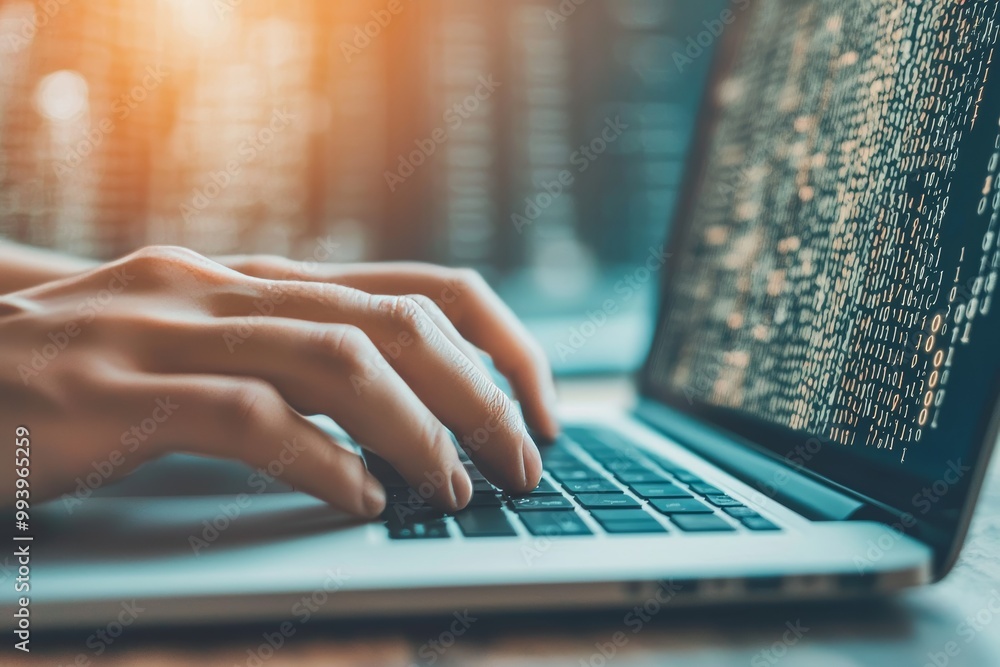 Poster In the social world and cyberspace, programming and cyber security technologies are being used to design websites and ensure their security.