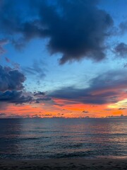 sunset over the sea © Macarena
