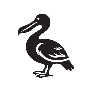 recommend clip art: Unique Dodo Silhouette Vectors for Creative Graphic Design Projects