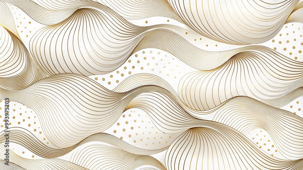 Poster minimalistic tillable patterns with fine lines and simple elements. fine lines and simple elements m