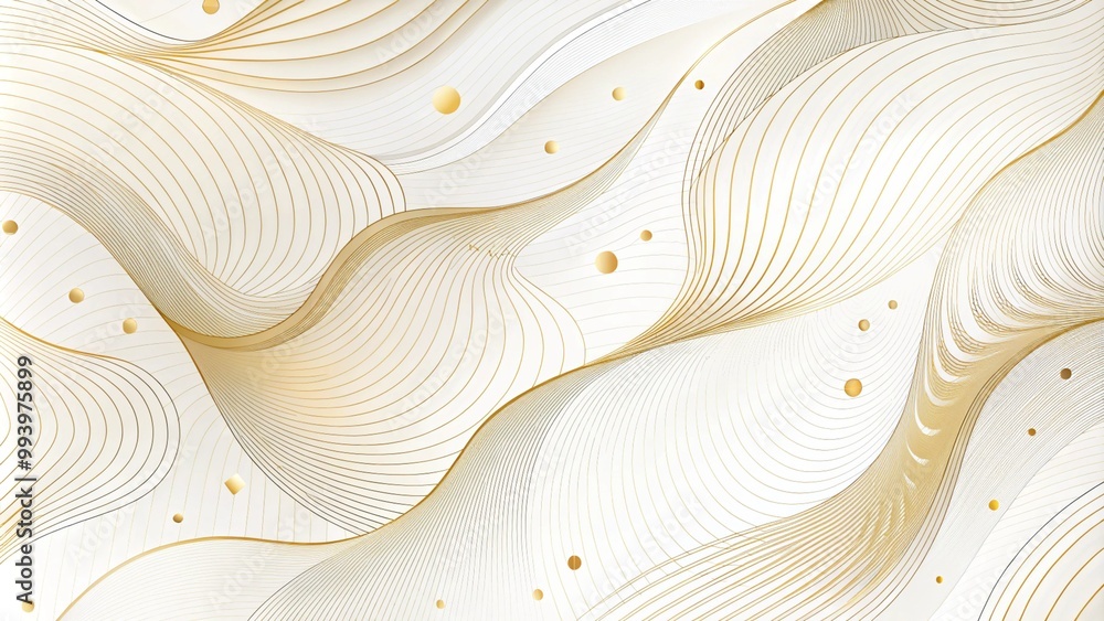 Poster minimalistic tillable patterns with fine lines and simple elements. fine lines and simple elements m