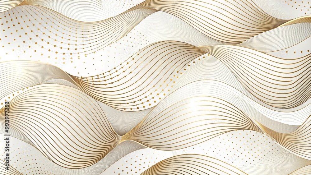 Poster minimalistic tillable patterns with fine lines and simple elements. fine lines and simple elements m