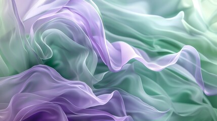 Fototapeta premium Dreamy Pastel Fabric Flow