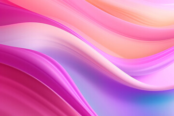 Abstract waves shape glowing in ultraviolet spectrum. Background for banner, backdrop or texture