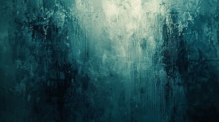 Fototapeta premium Ethereal Blue Mist: Abstract Art Background