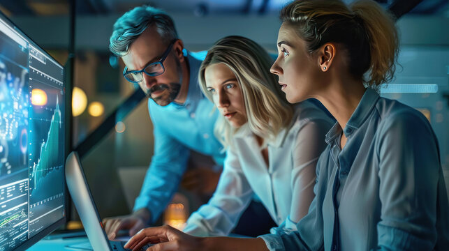 A business consultant helping a company integrate legacy systems with new cloud-based software for improved scalability.