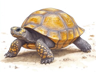 Obraz premium Desert Tortoise