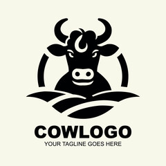 cow logo design