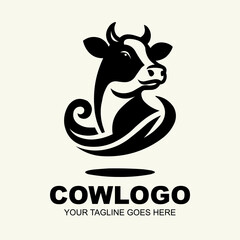 cow logo design