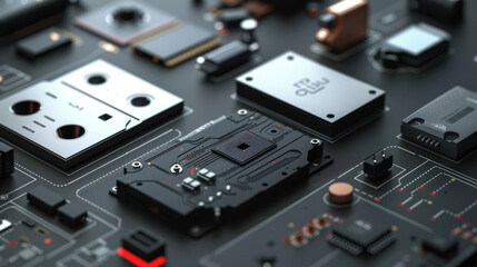 A company using advanced CAD tools to refine hardware design, creating efficient and visually appealing consumer electronics.