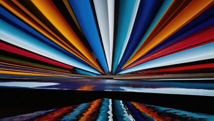 The fusion of rich textures and organic forms forms a visually striking and compelling abstract piece