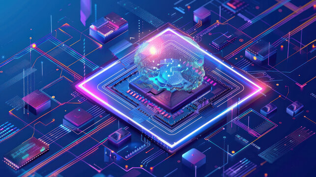 A comparison of AI processing hardware solutions, highlighting features like parallel computing, speed, and efficiency.