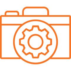 Camera Setting Vector Icon