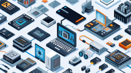 A comparison of hardware systems across industries, highlighting key components and use cases for efficient computing.