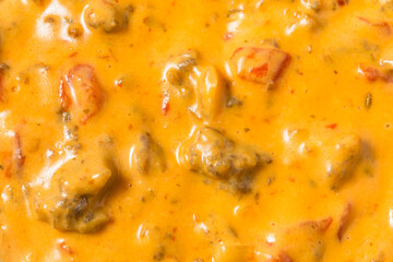 Homemade Mexican Spicy Cheese Queso Dip