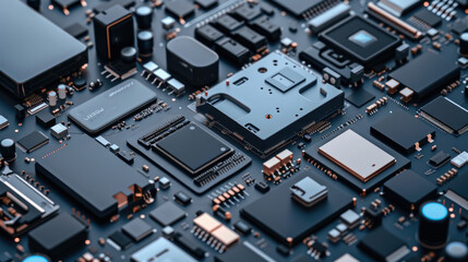 A comparison of hardware technologies used in leading consumer electronics, highlighting battery efficiency and processing power.