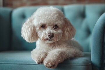 Poodle, Dog Portrait Photography, Poodle Close-up, Poodle Pet Photo, High Quality Dog Image