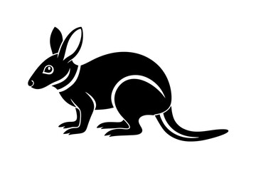 Bilby vector icon on white background