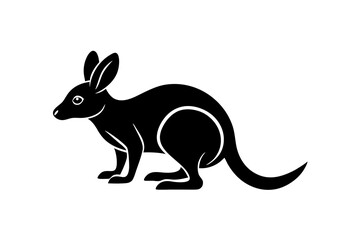 Bilby vector icon on white background