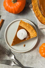Thankskgiving Homemade Pumpkin Pie
