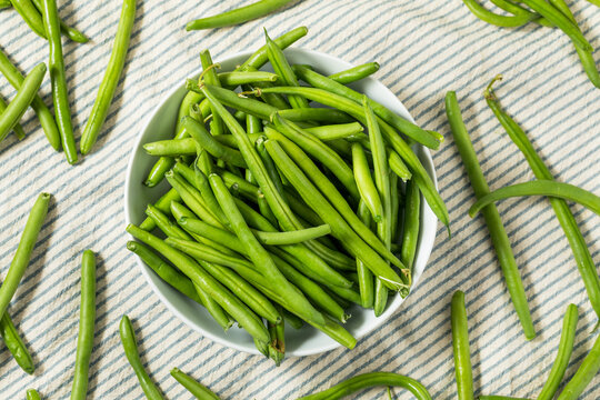 Raw Organic French Green Beans