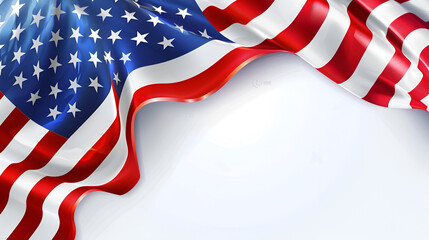 USA National Day Celebration Background
