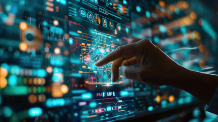 A data scientist building models with supervised and unsupervised learning techniques to forecast future trends.